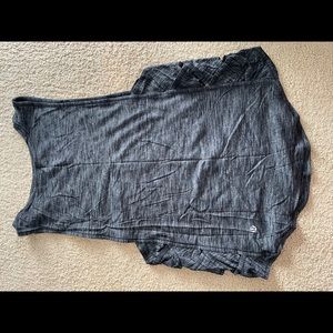 Lululemon heathered blk